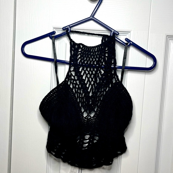 FASHIONNOVA black crochet skirt set - Picture 3 of 8